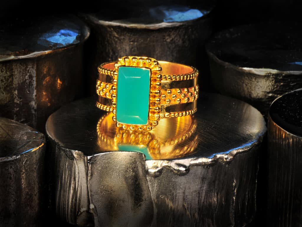 Example Slca For Gold Rings Gem Silica & Gold Ring – Gold Handmade Jewelry | Ancient Roads Jewelry