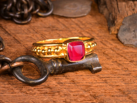 Ruby & Gold Ring