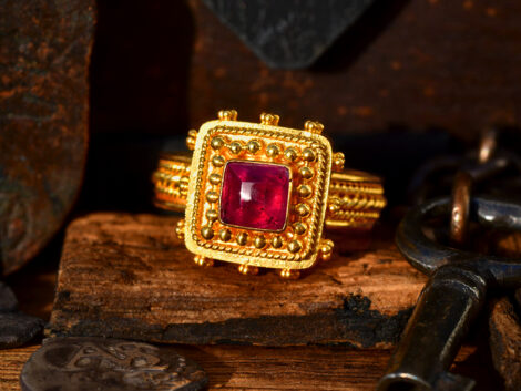 Ruby & Gold Ring