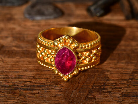 Ruby & Gold Ring