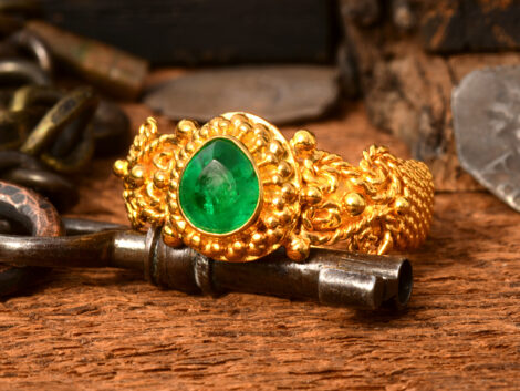 Emerald & Gold Ring