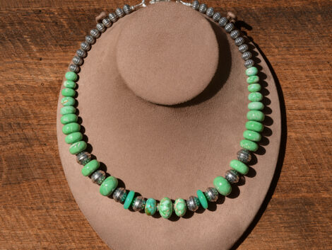 Carico Lake, Australian Variscite & Chrysoprase Necklace