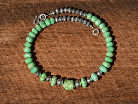 Carico Lake & Australian Variscite Necklace